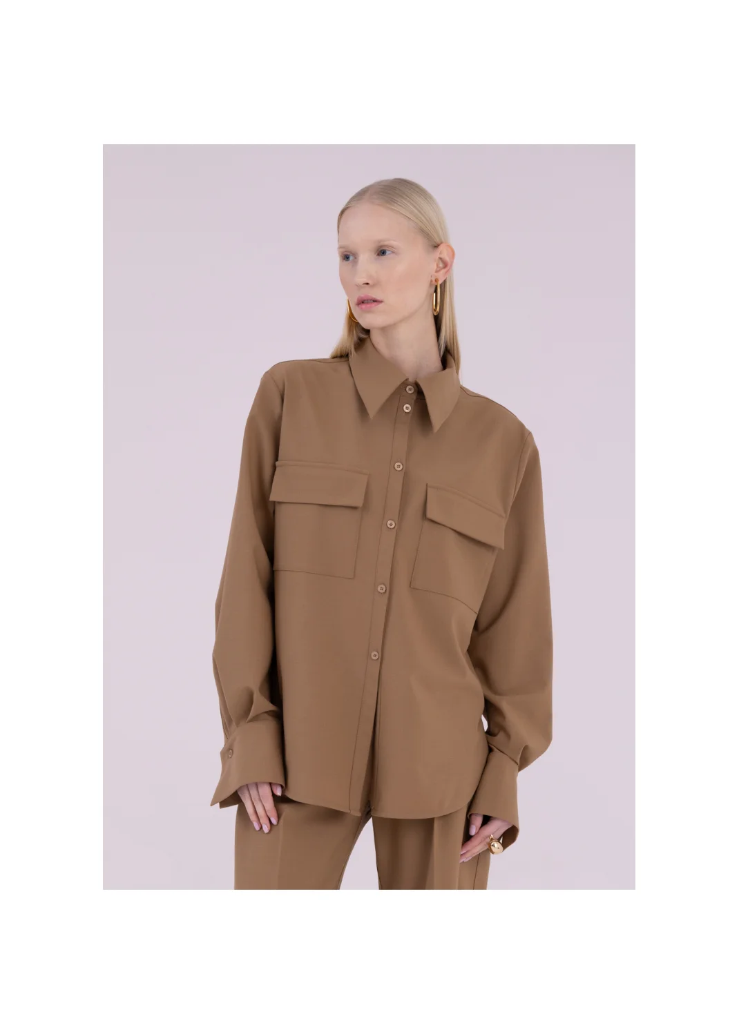 TOPAS shirt beige - 176567