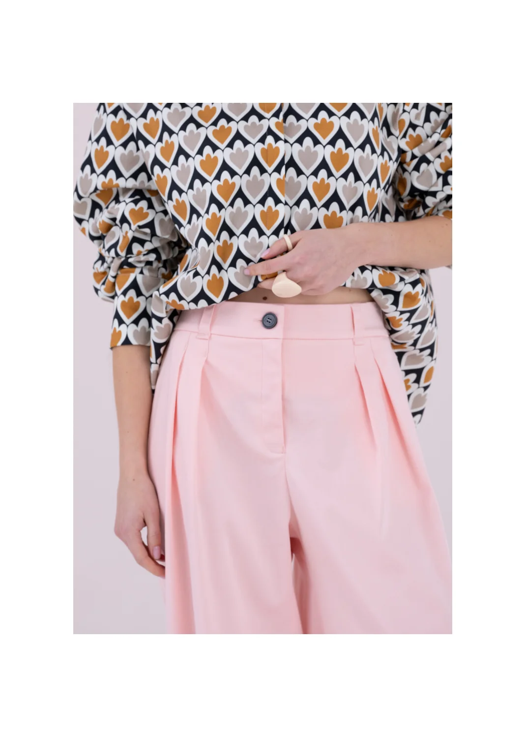 MARBLE pants pink - 176873