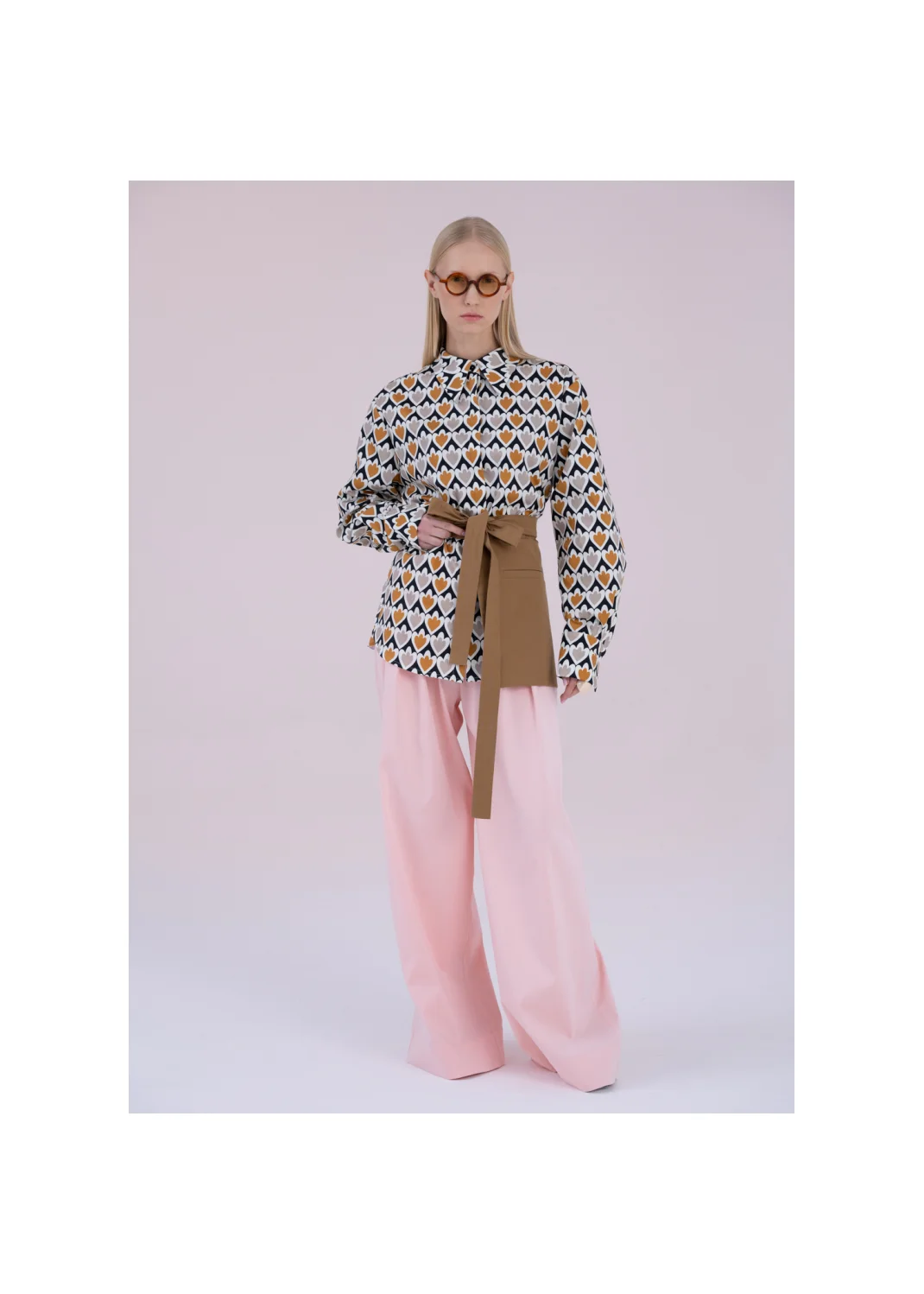 MARBLE pants pink - 176874