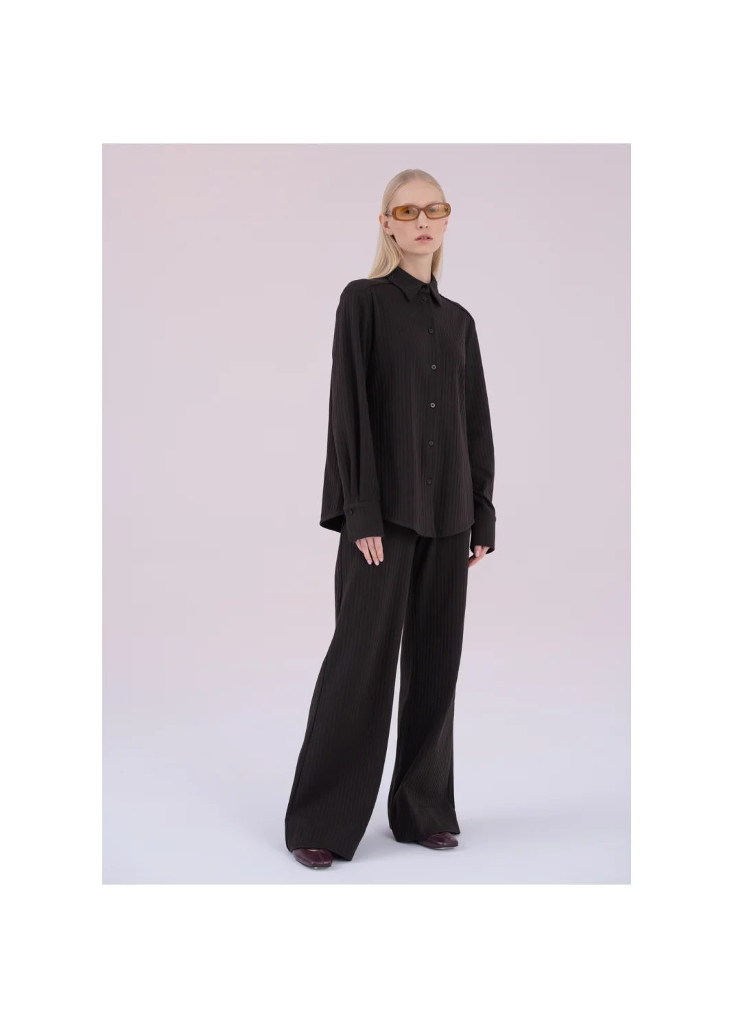 ANSELMA shirt chocolate - 176078