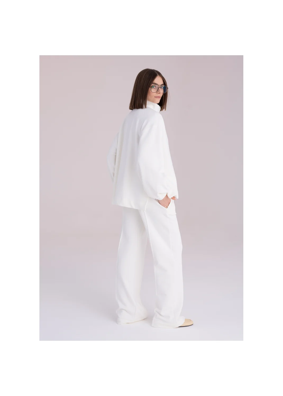 MORAINE sweatshirt ecru - 176646