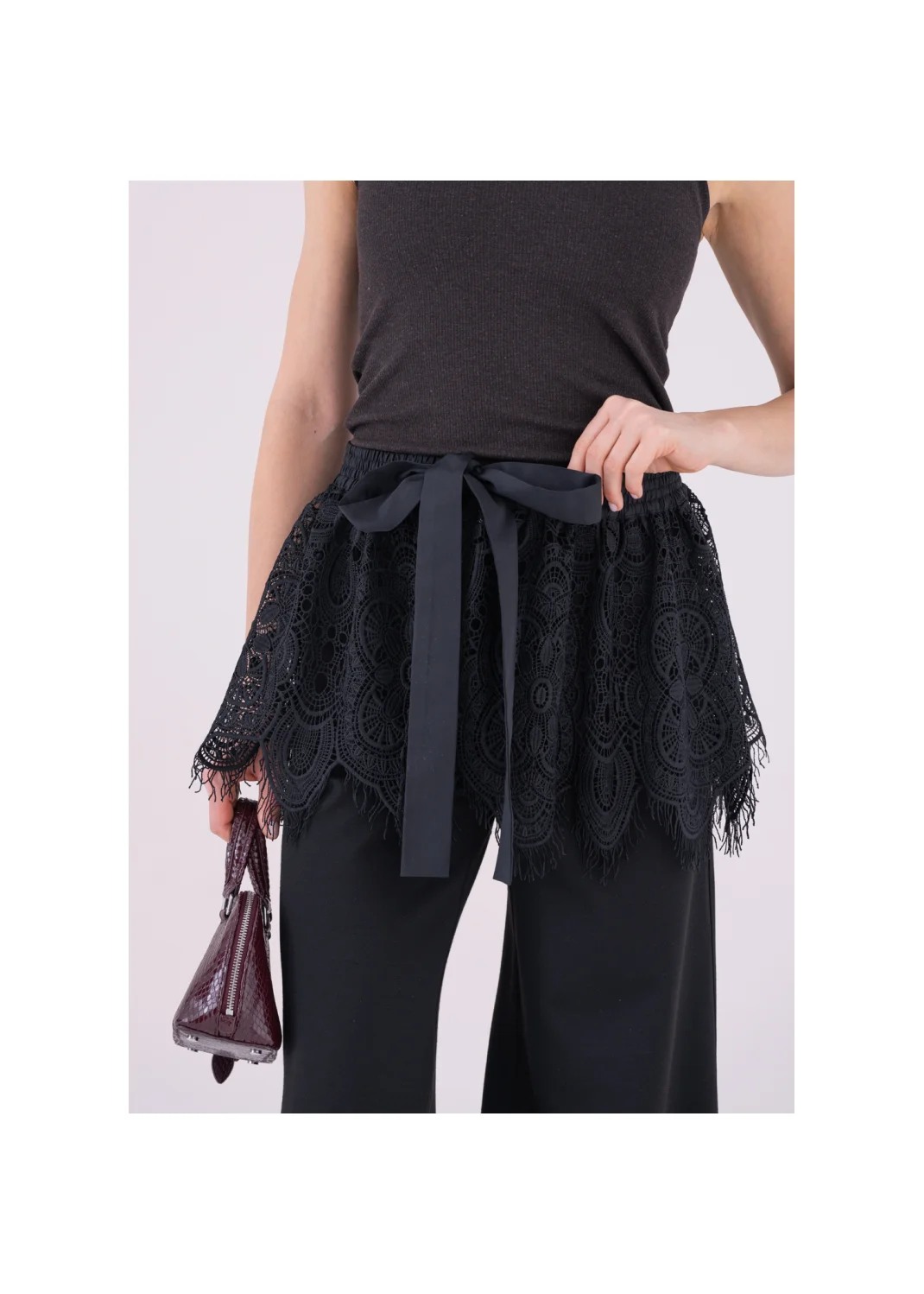 AURA lace peplum - 176368