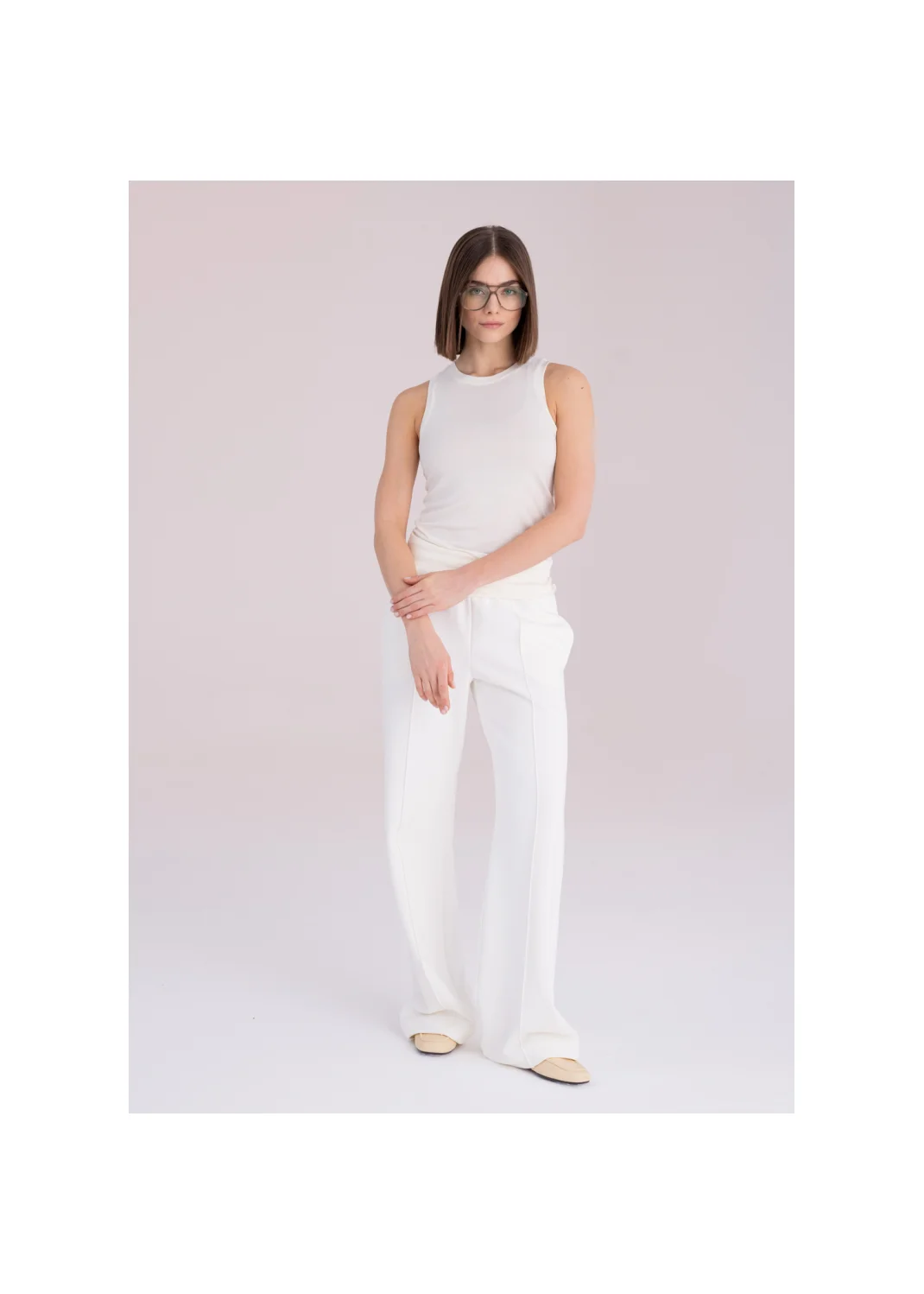 MORAINE trousers ecru - 176359