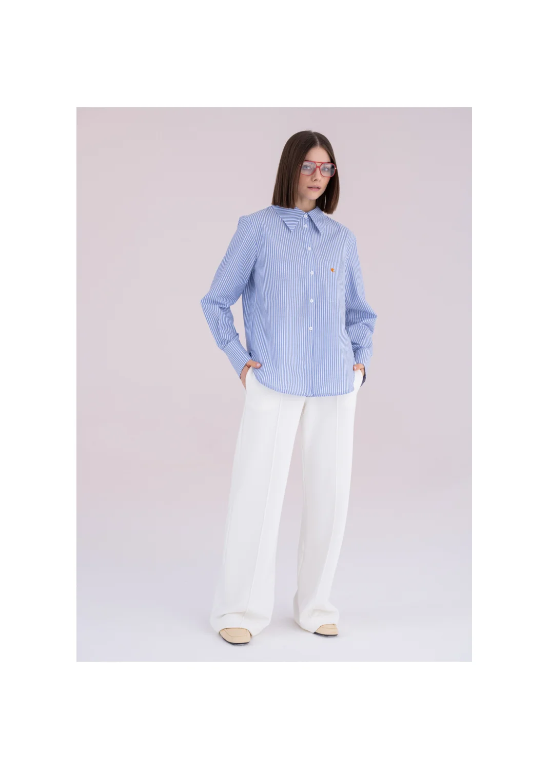 MORAINE trousers ecru - 176362