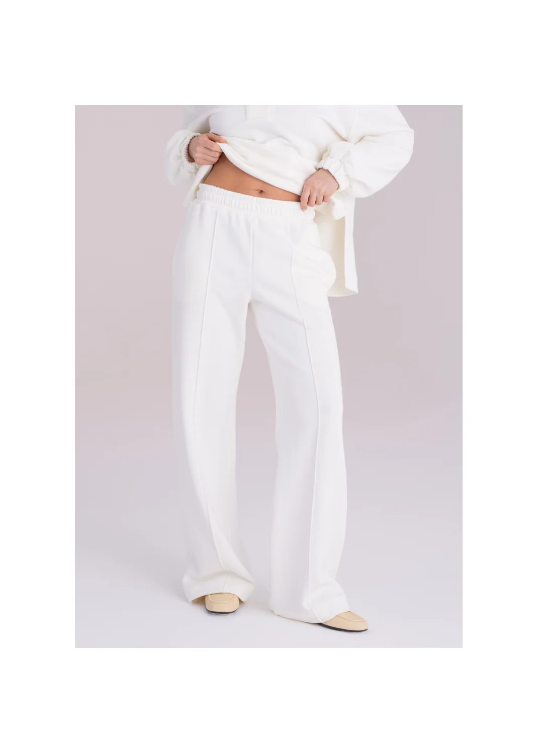 MORAINE trousers ecru - 176354
