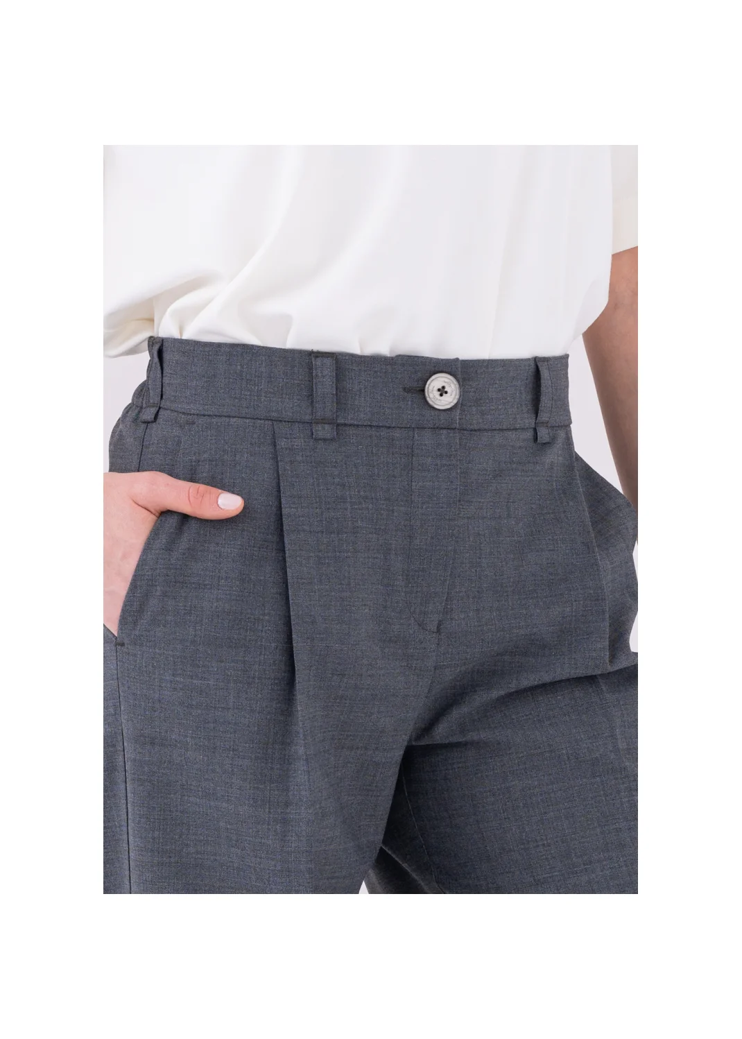 TOPAS trousers grey - 176331