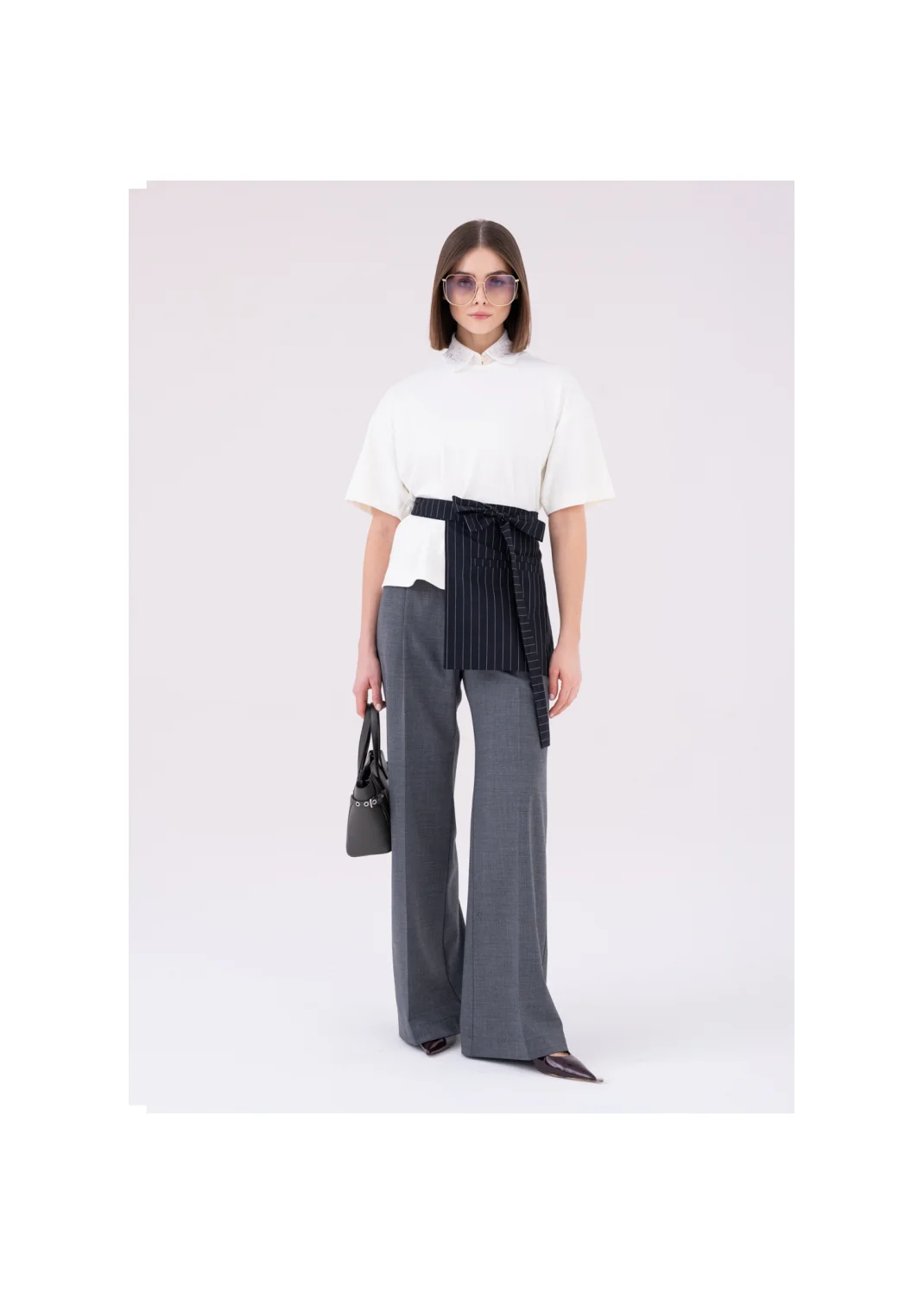 TOPAS trousers grey - 176324