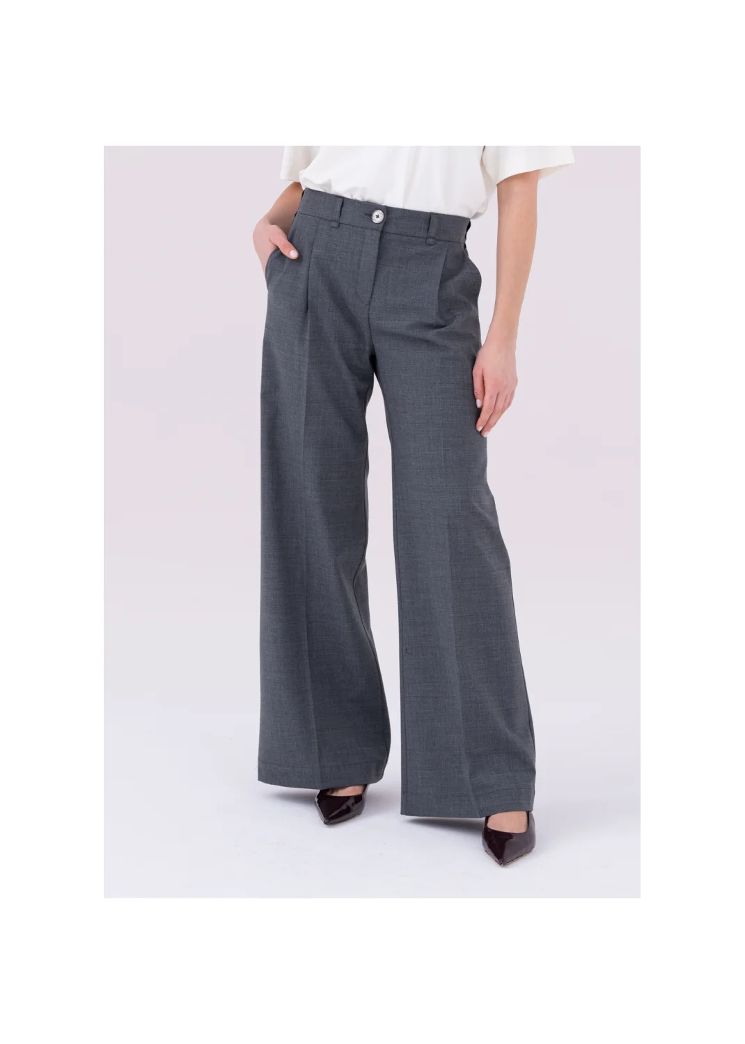 TOPAS trousers grey - 176327