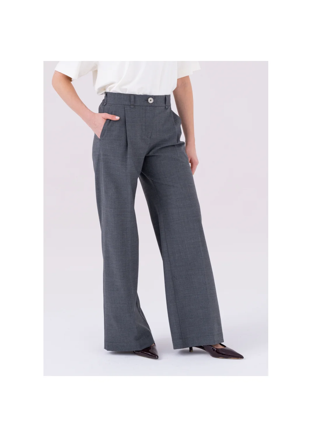 TOPAS trousers grey - 176330