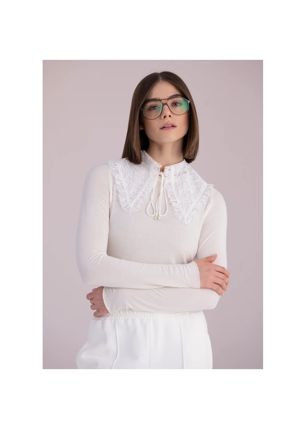 HAZEL lace collar - 176310