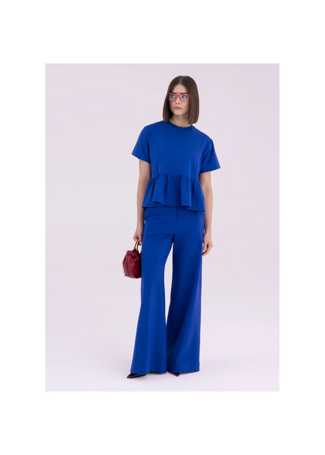  BLUFF indigo T-shirt - 176029