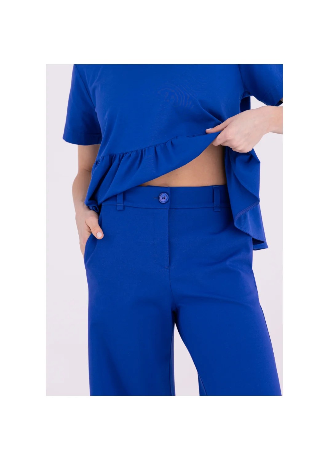  BLUFF indigo T-shirt - 176038