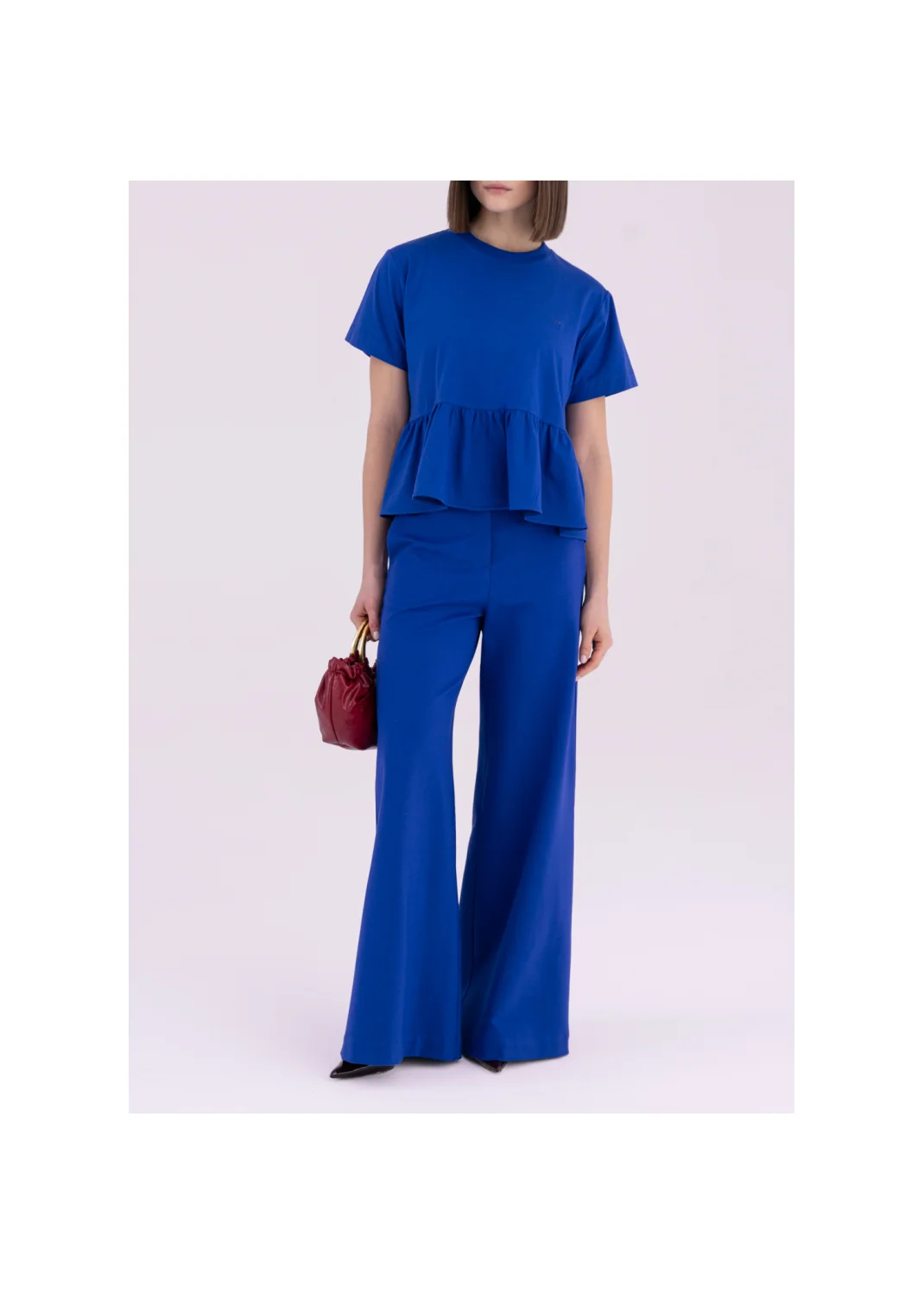  BLUFF indigo T-shirt - 176031