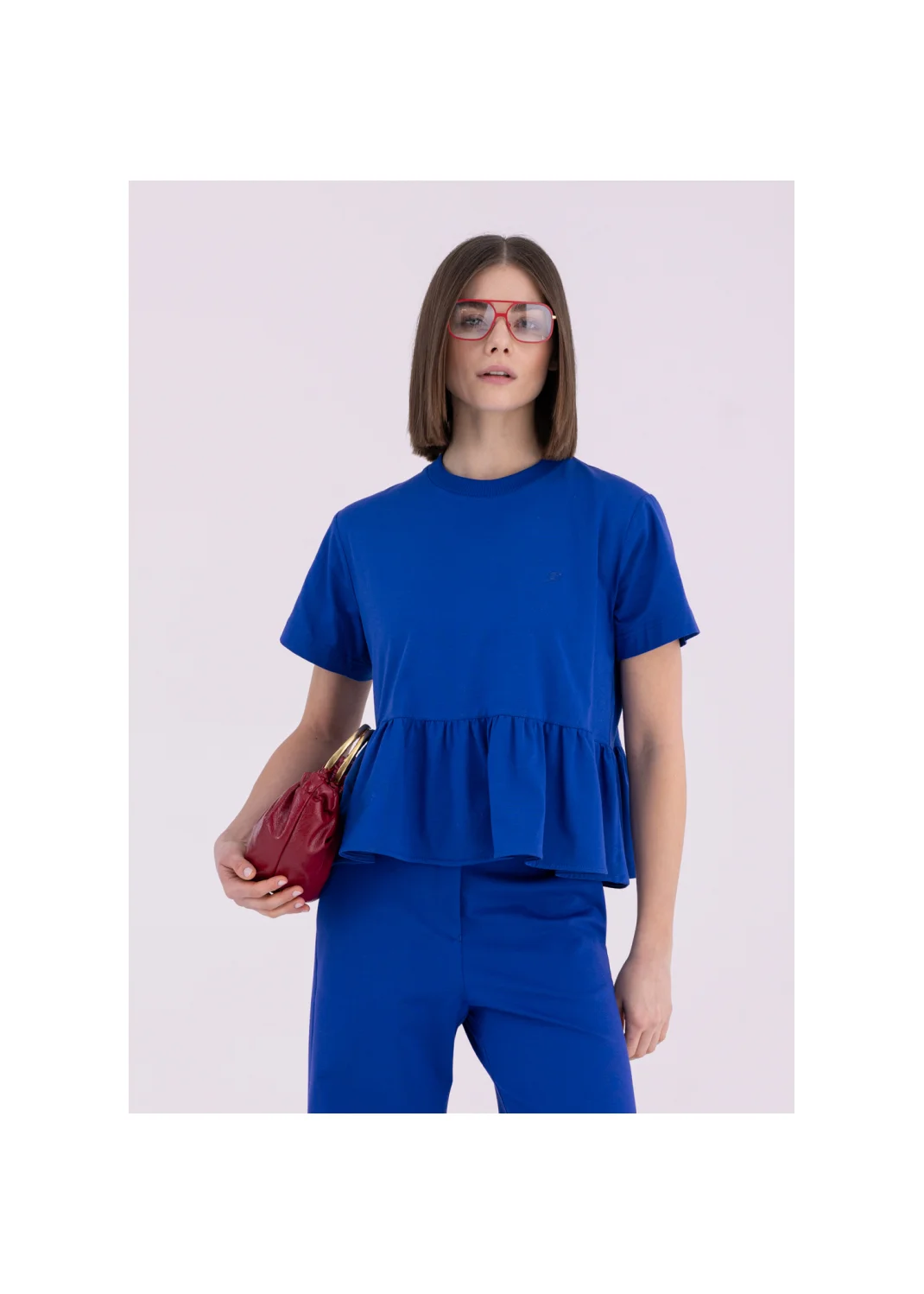  BLUFF indigo T-shirt - 176033