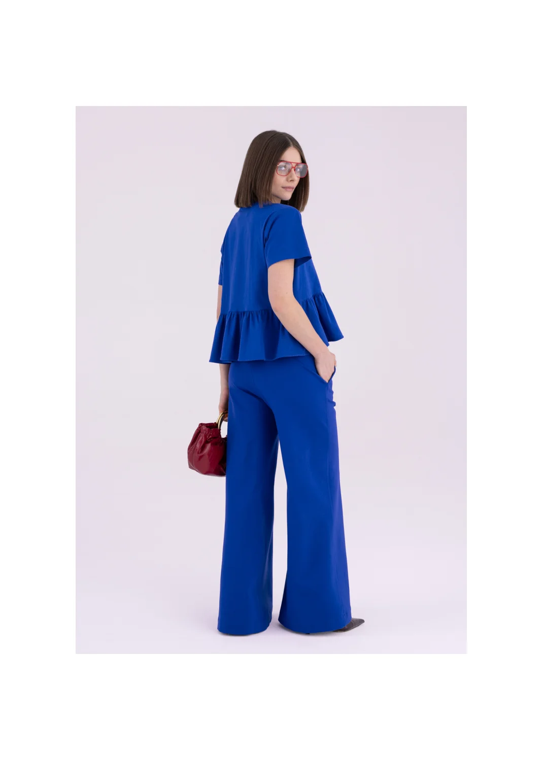  BLUFF indigo T-shirt - 176036