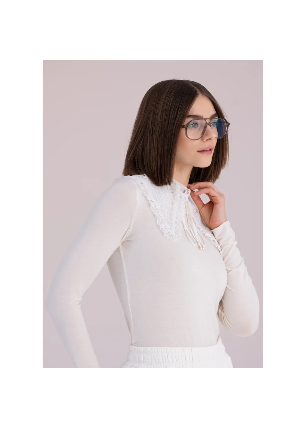  LUSTRE longsleeve ecru - 176243