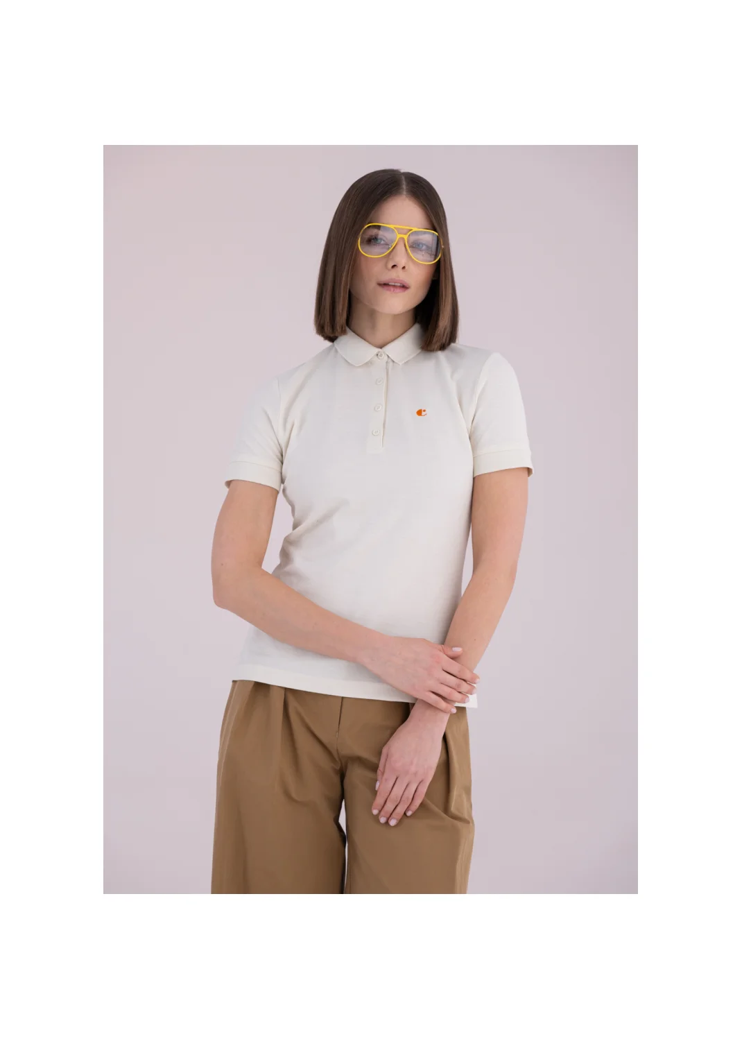 MISTY polo shirt almond - 176231