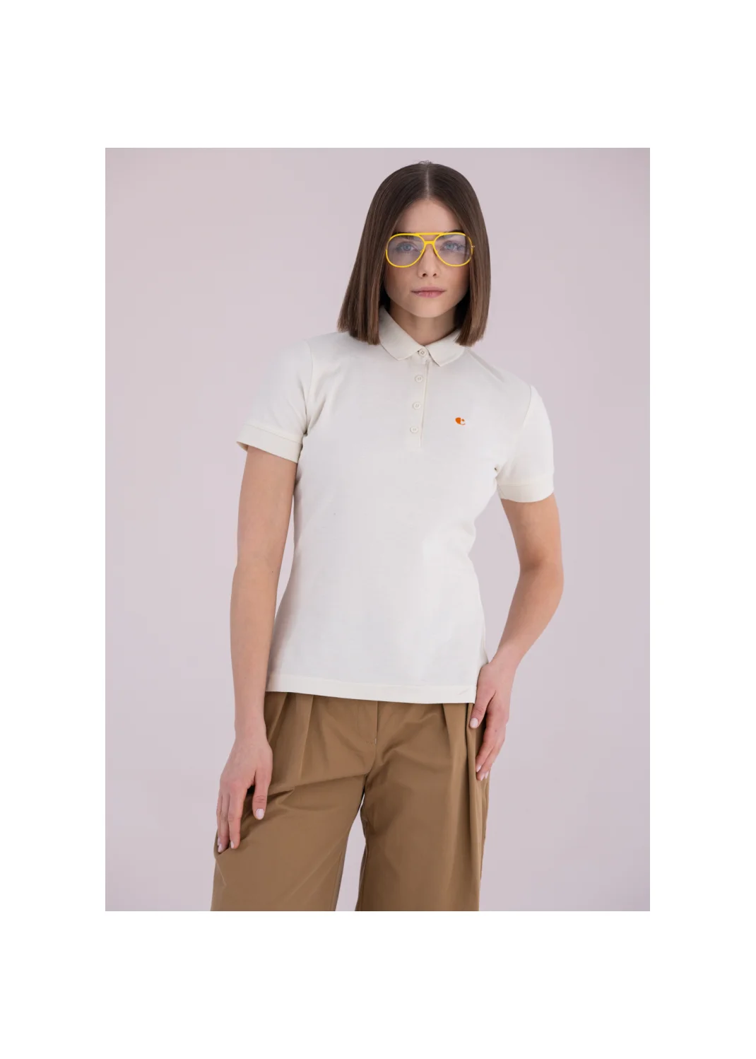 MISTY polo shirt almond - 176232