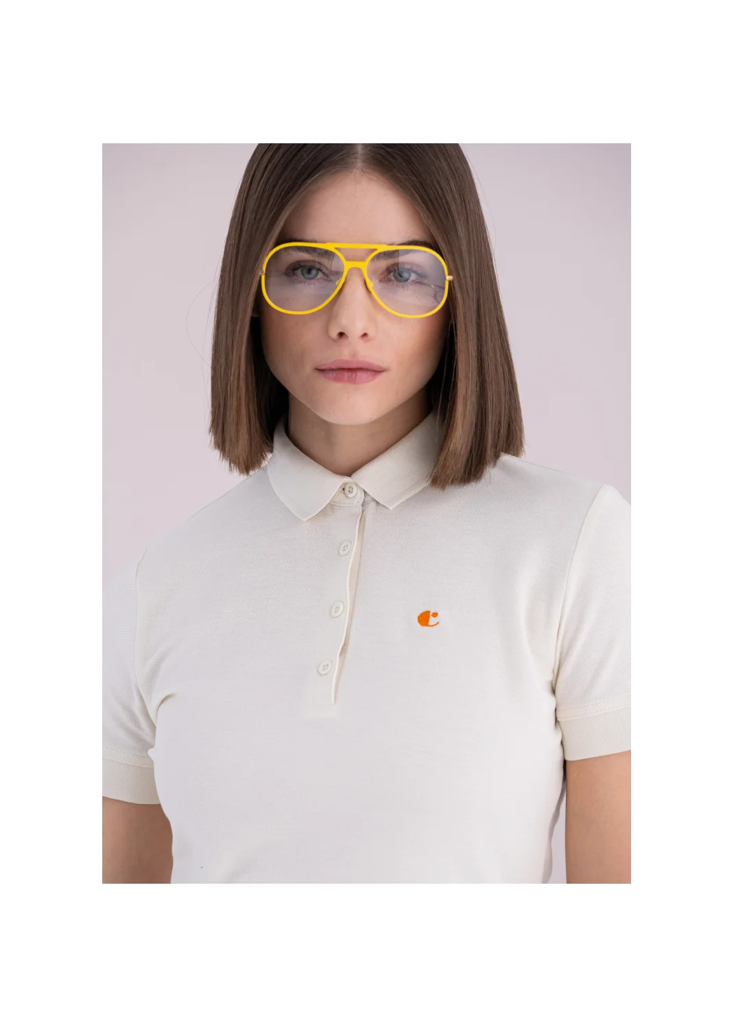 MISTY polo shirt almond - 176234