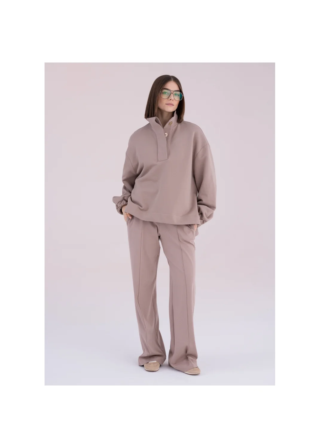 MORAINE sweatshirt mokka - 176745