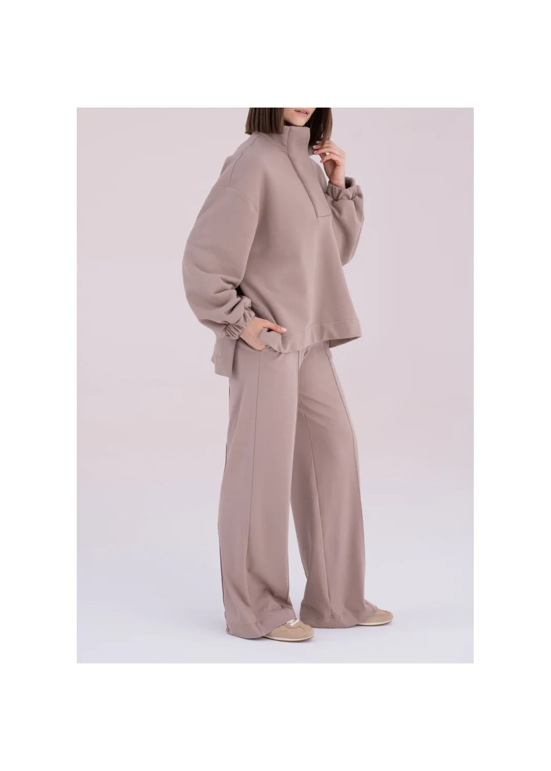 MORAINE sweatshirt mokka - 176748