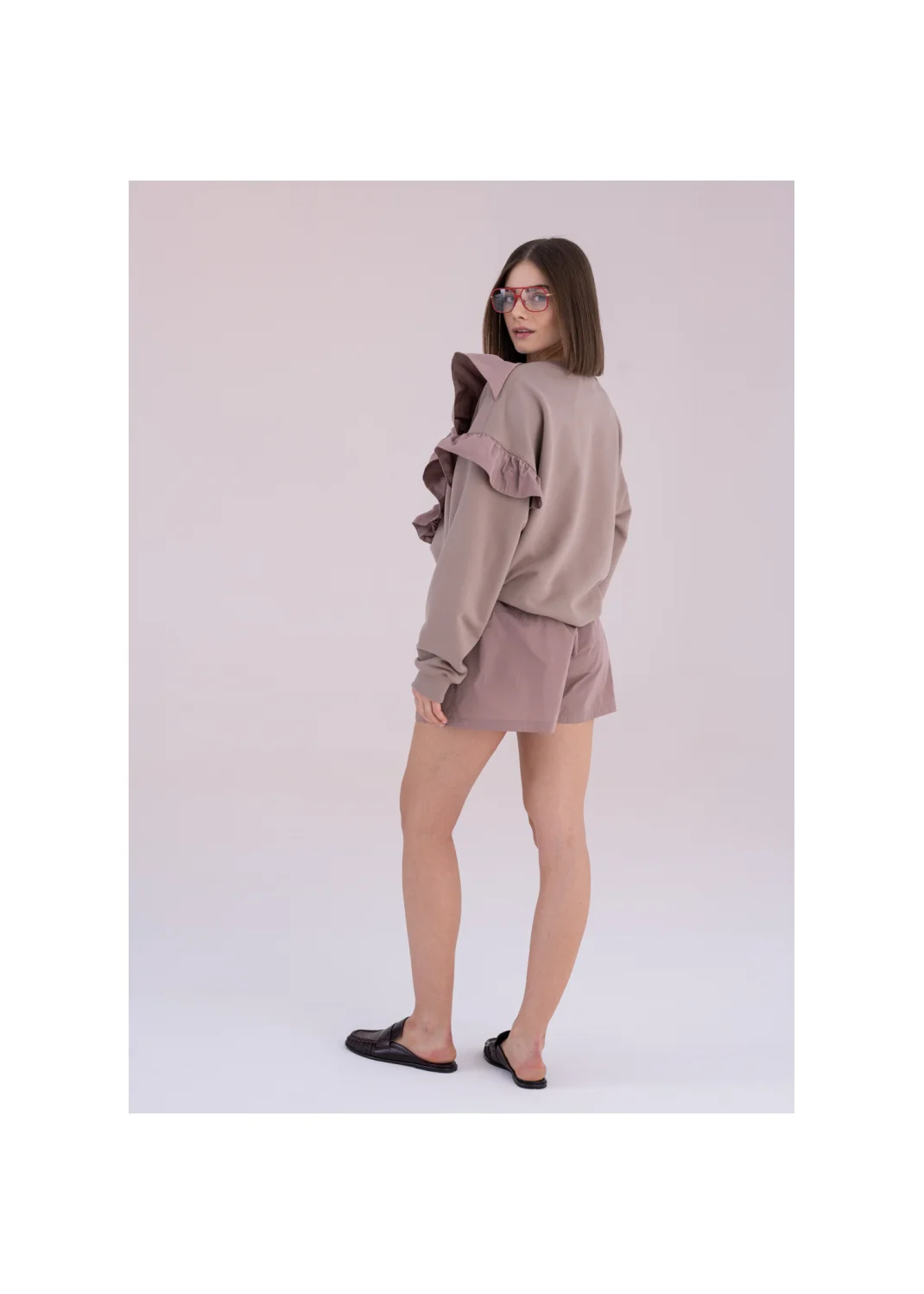 LOBEL sweatshirt mokka - 176215