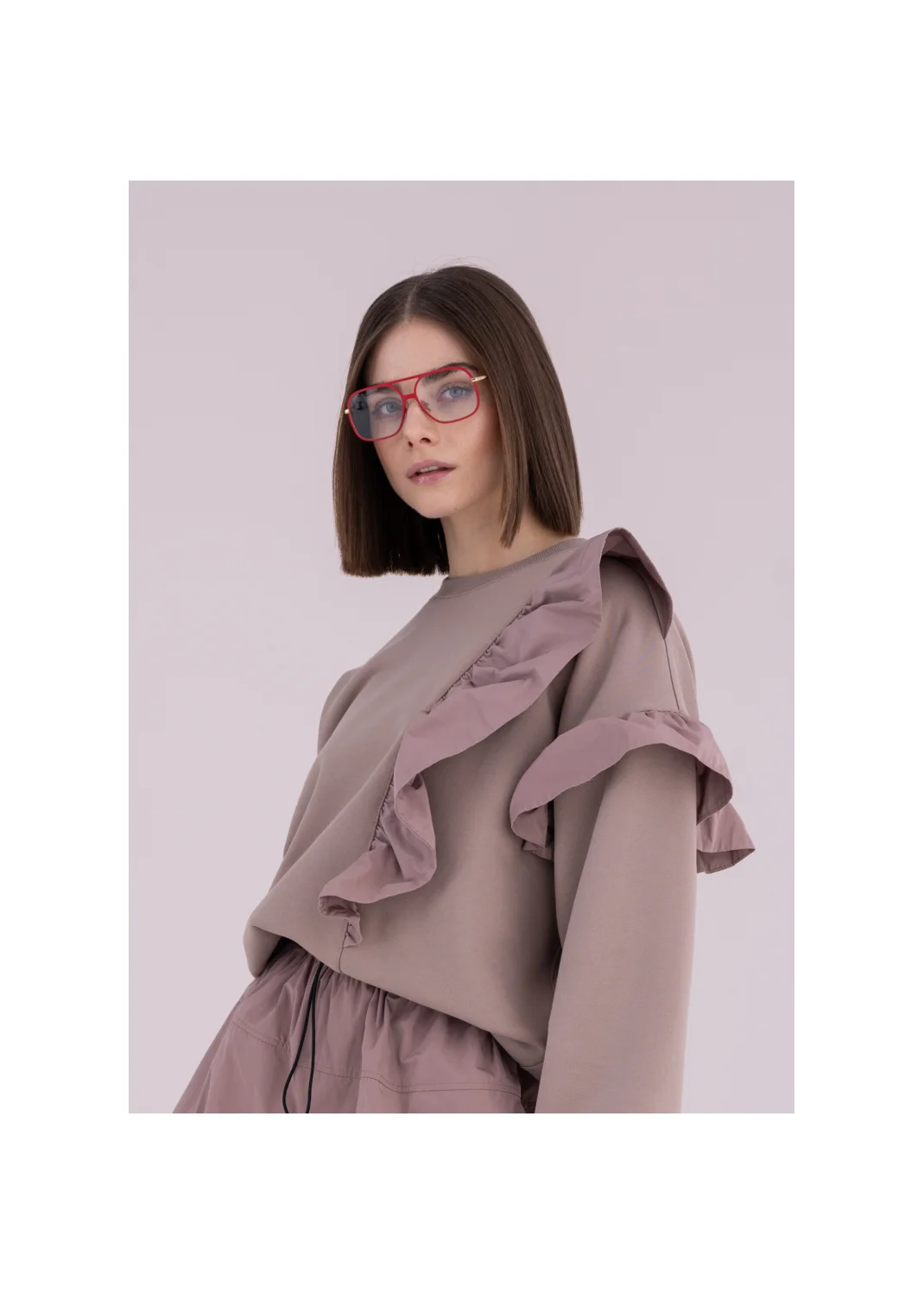 LOBEL sweatshirt mokka - 176217