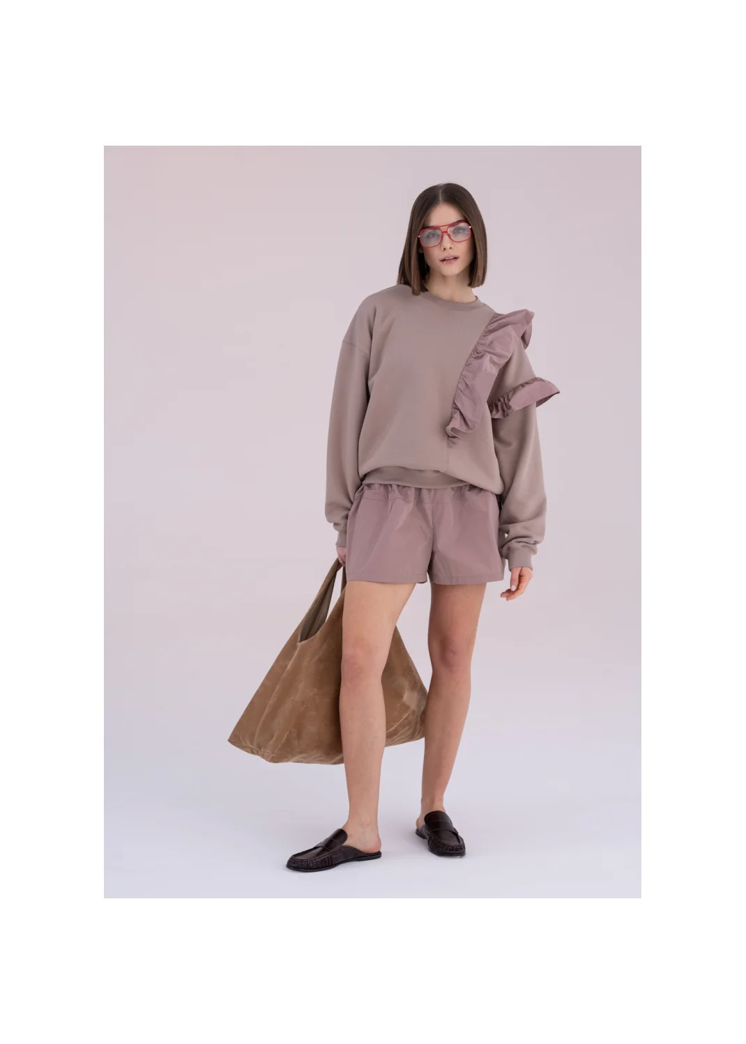 BELOTTA shorts mokka - 176205