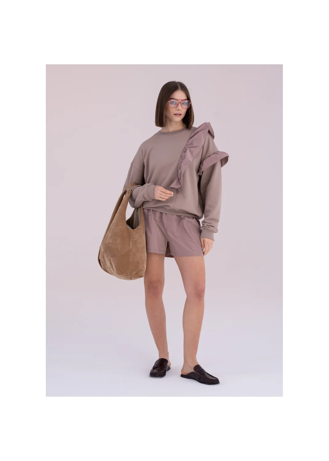 BELOTTA shorts mokka - 176206