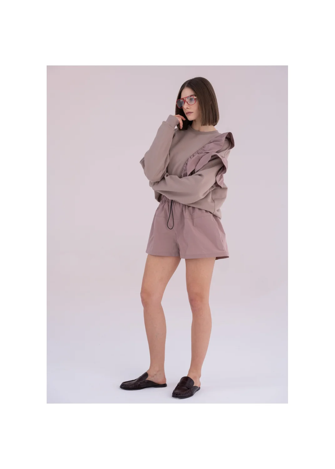 BELOTTA shorts mokka - 176210