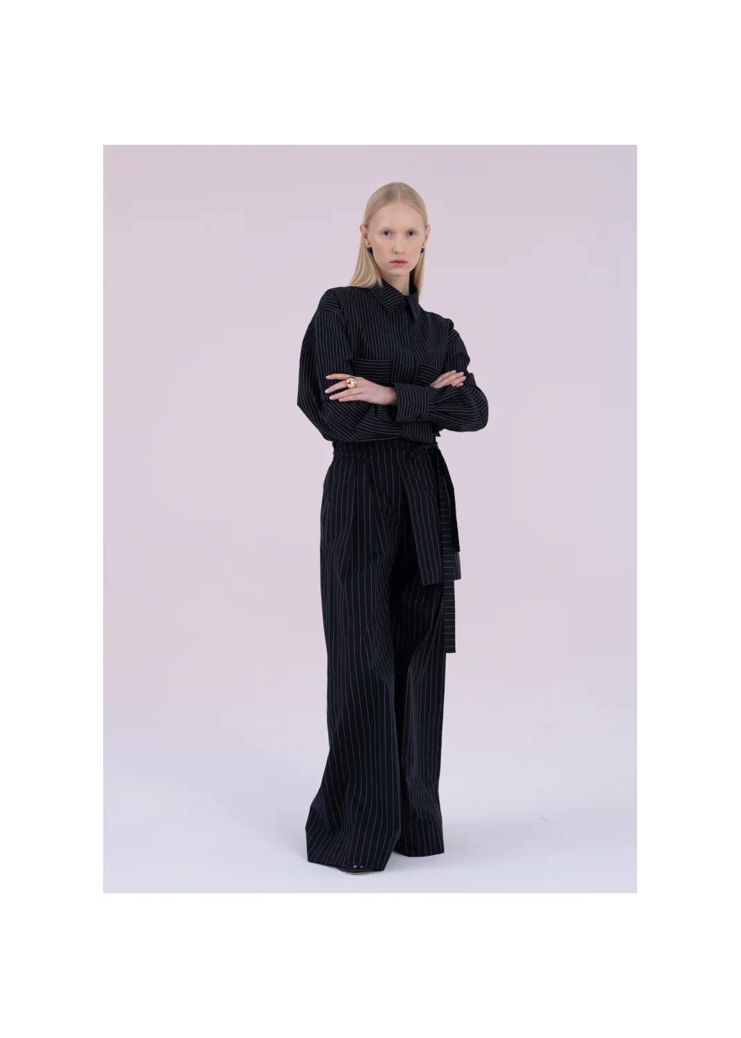  GLIMMA trousers striped - 176759