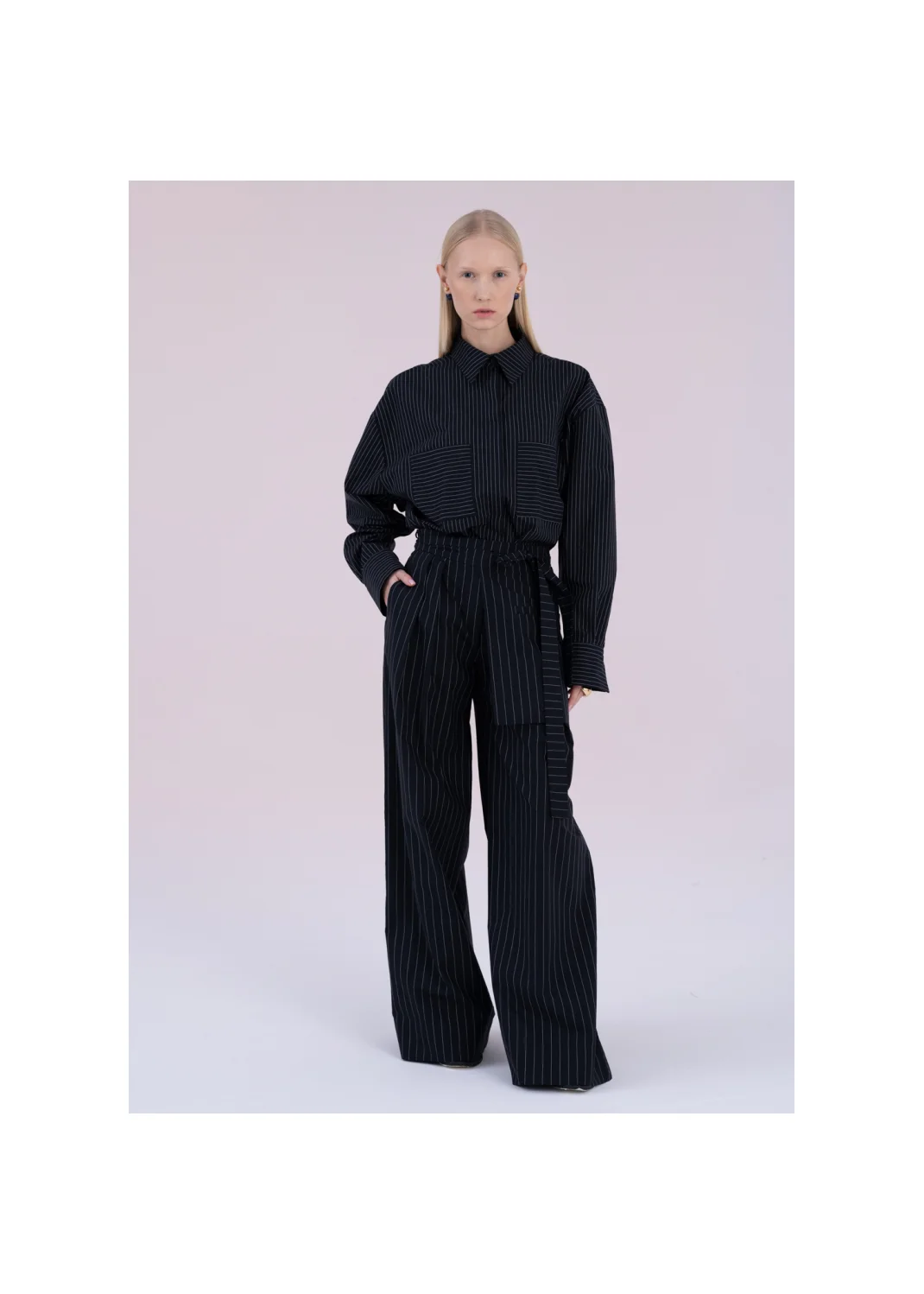  GLIMMA trousers striped - 176760