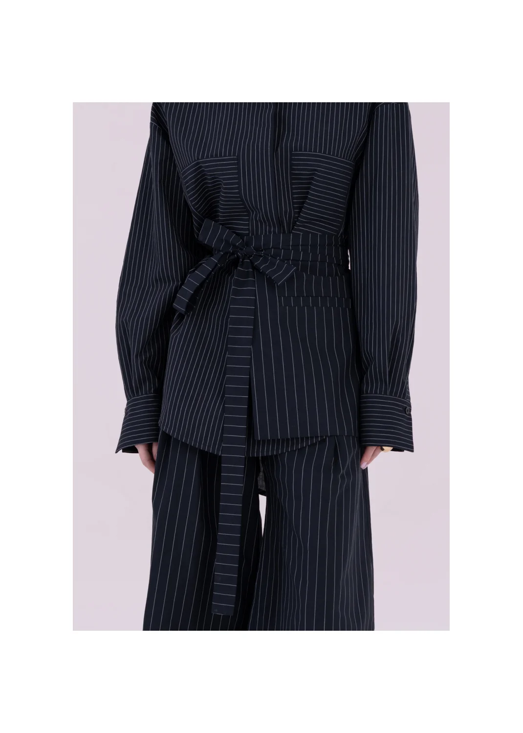 Pocket apron SAKKIE stripes - 176145