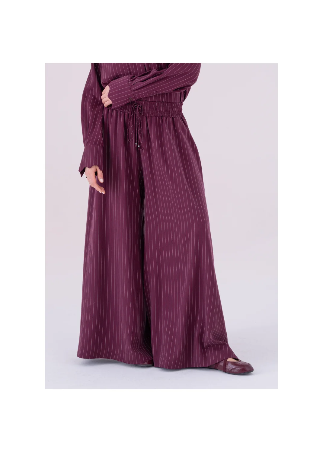  SILEN burgundy trousers - 176142