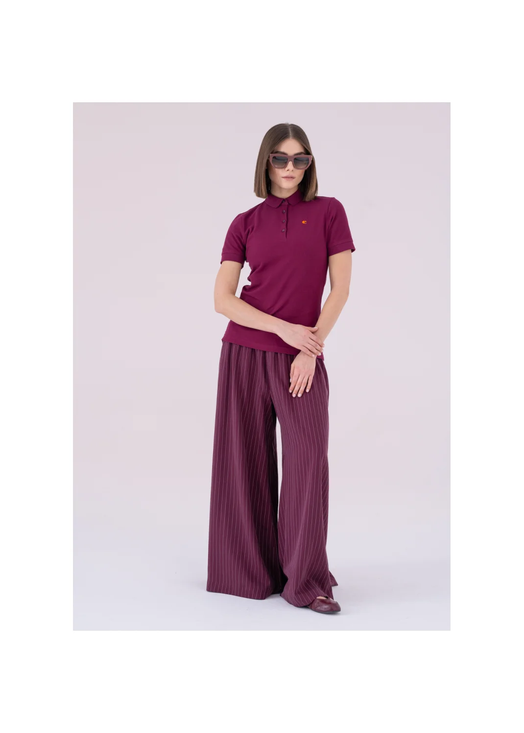  SILEN burgundy trousers - 176135