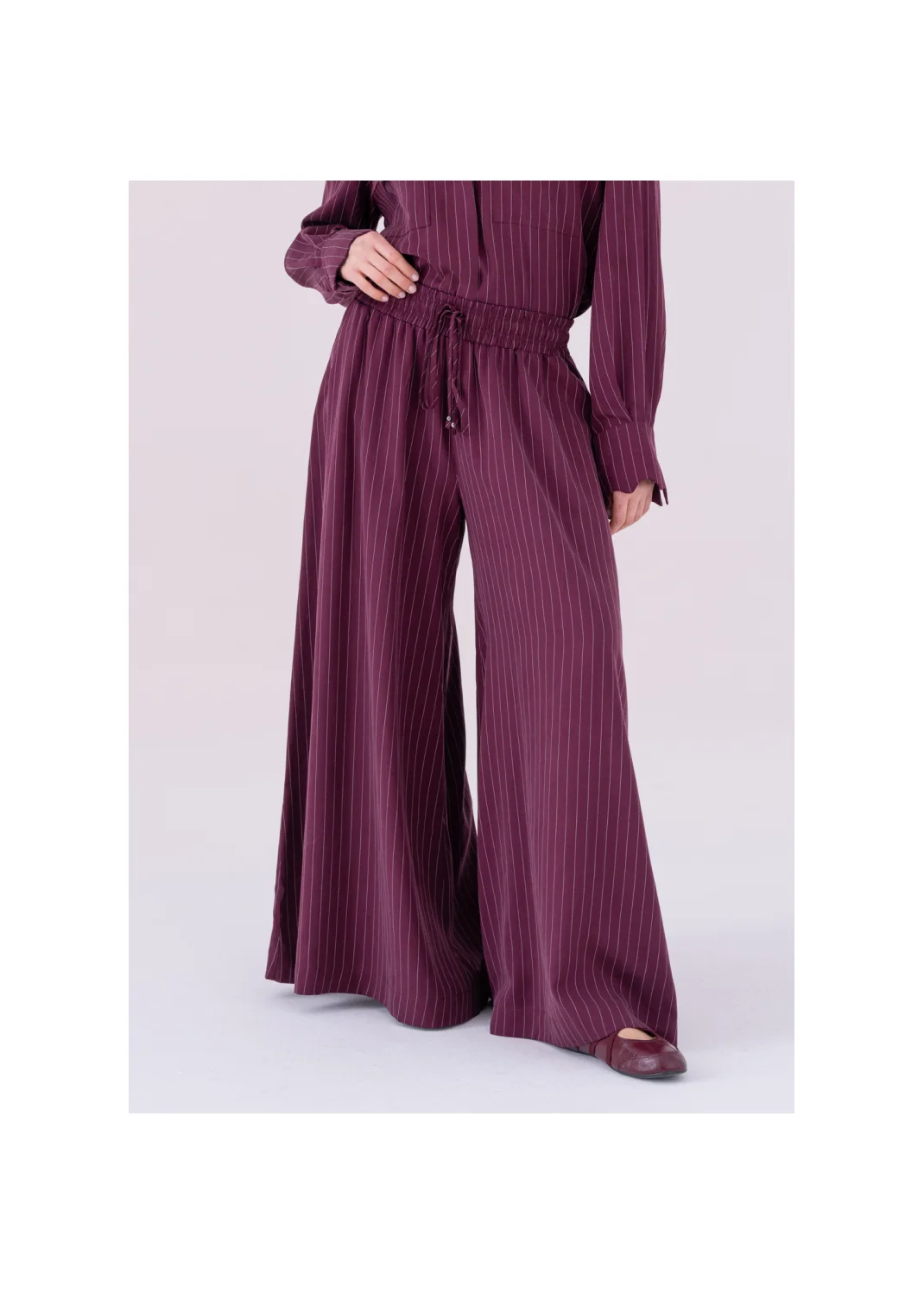  SILEN burgundy trousers - 176138