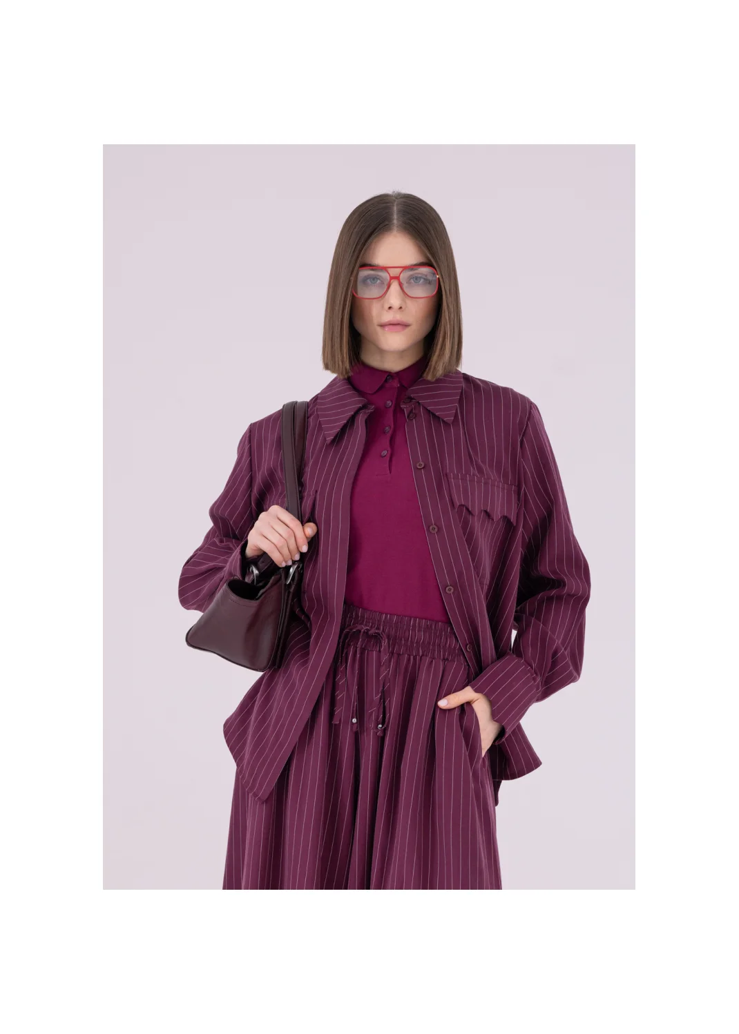  SORREL burgundy shirt - 176120