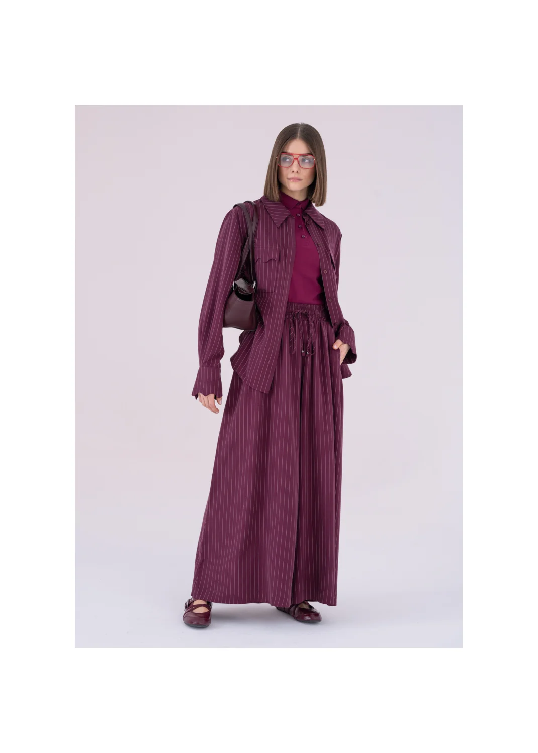  SORREL burgundy shirt - 176121