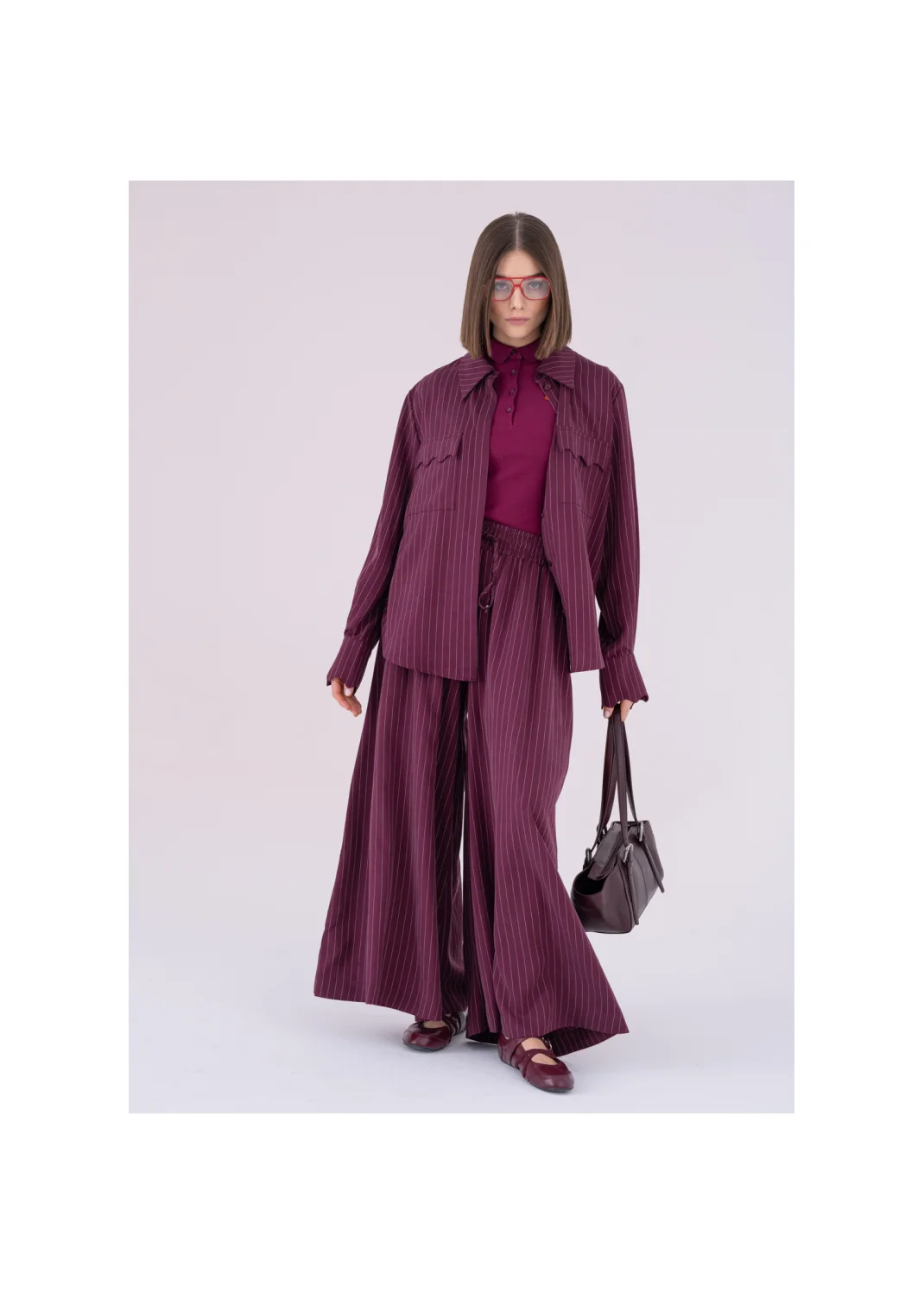  SORREL burgundy shirt - 176123