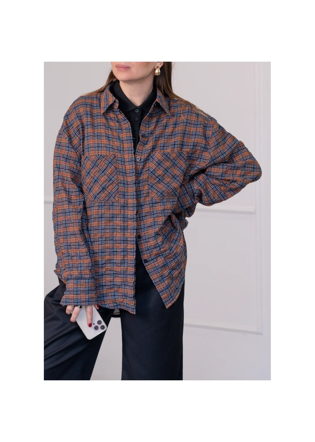  KLIVIA check shirt - 178828