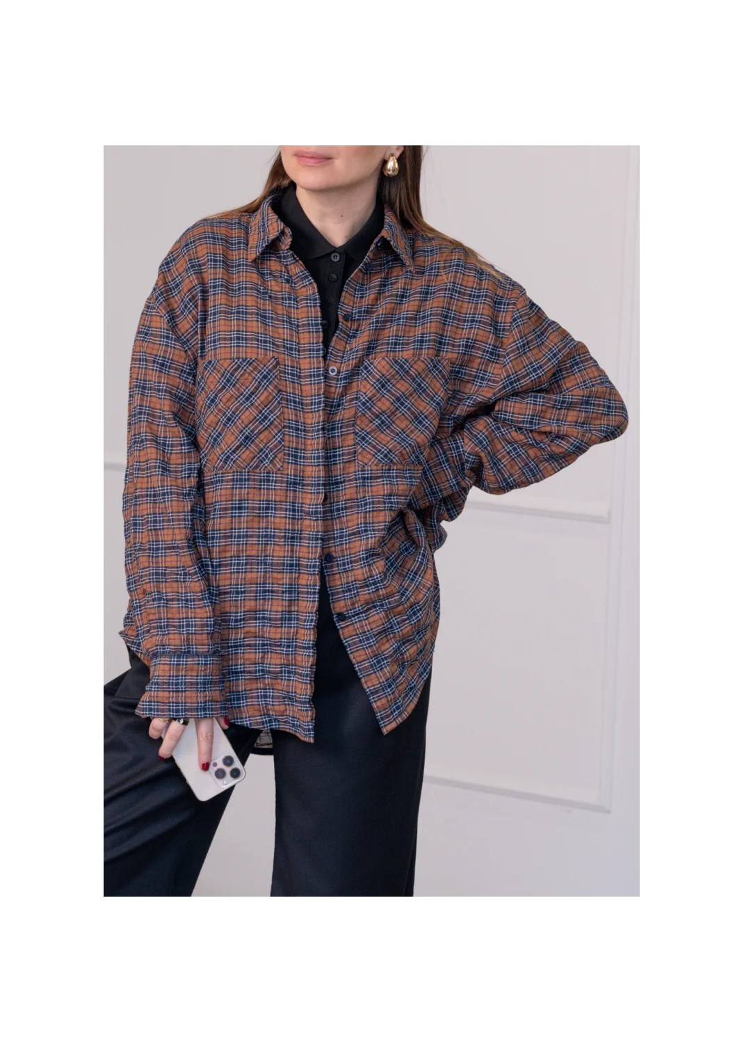  KLIVIA check shirt - 178830