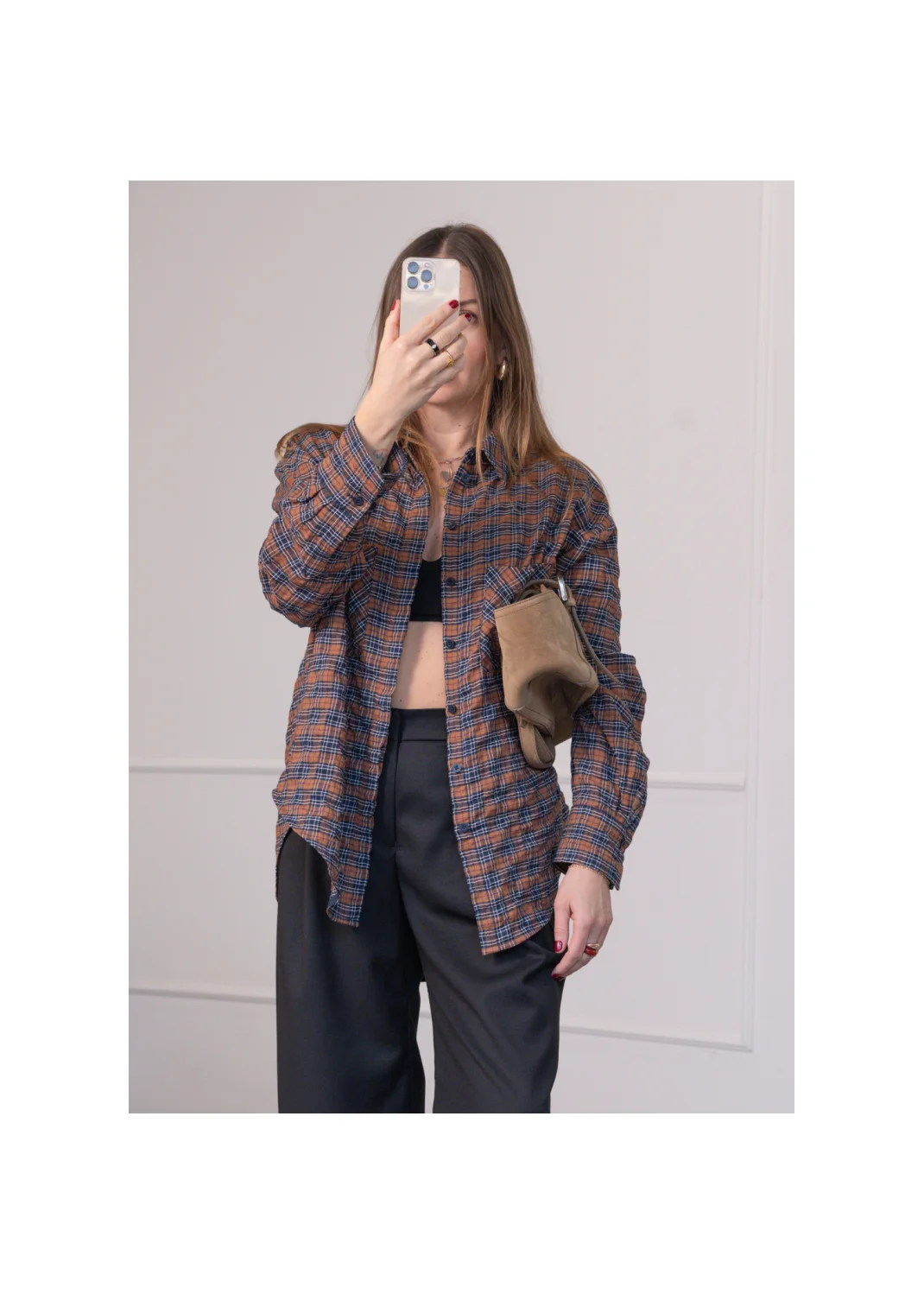  KLIVIA check shirt - 178833