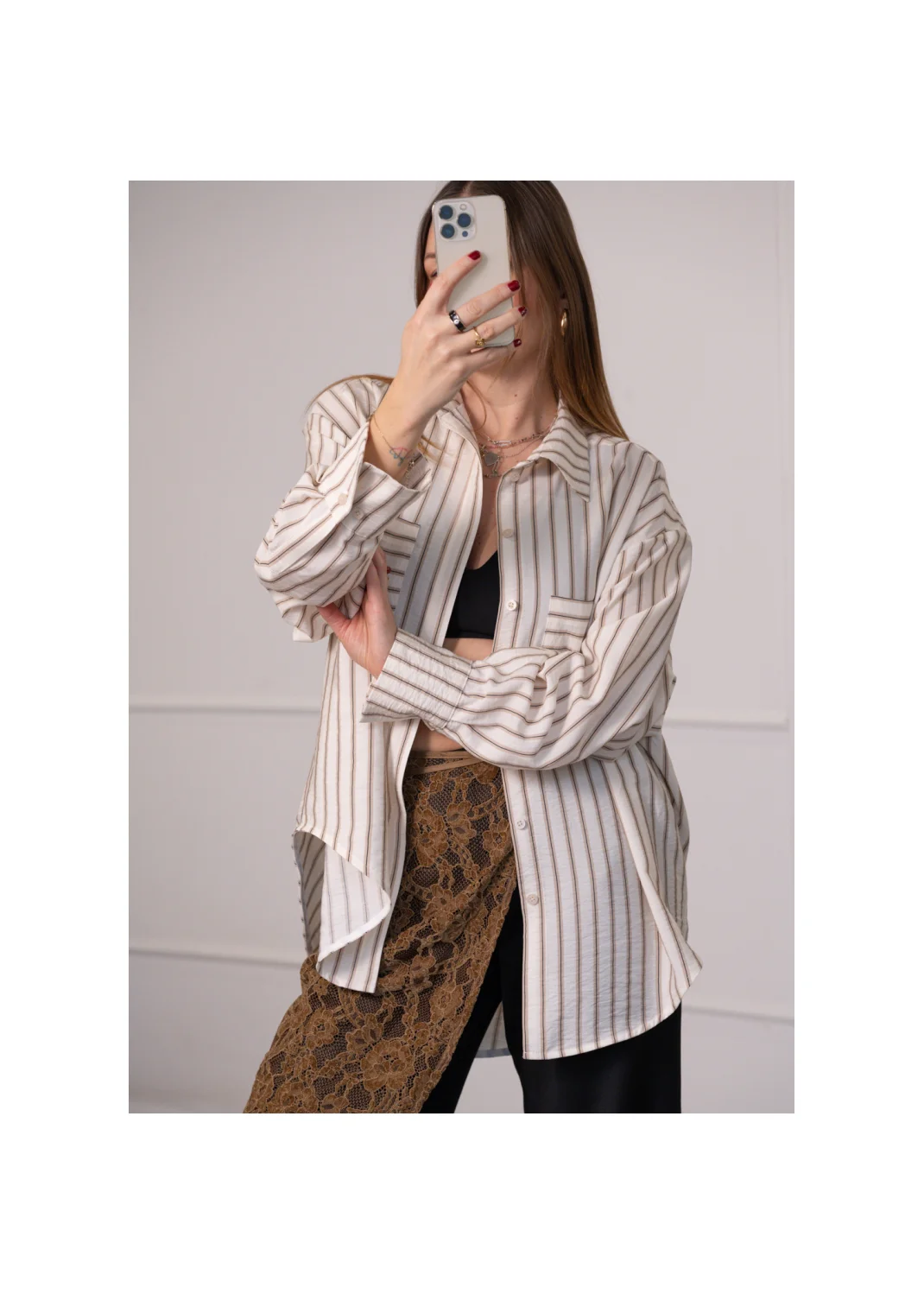 KLIVIA striped shirt - 178824