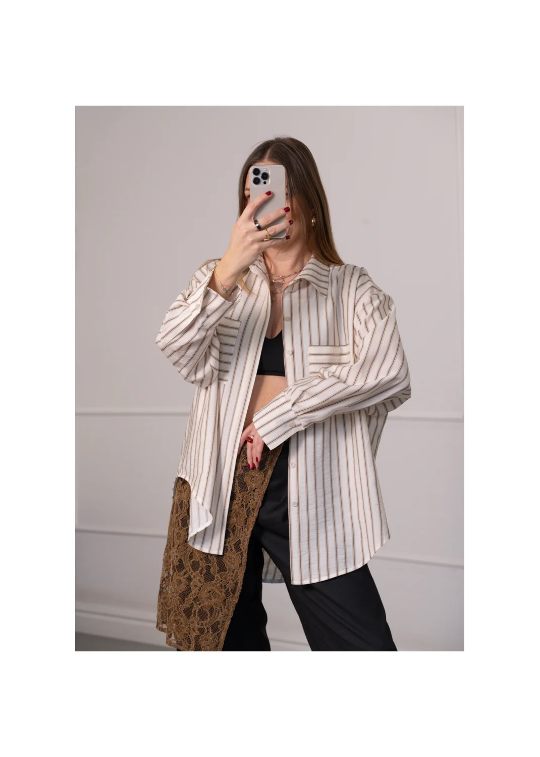 KLIVIA striped shirt - 178825