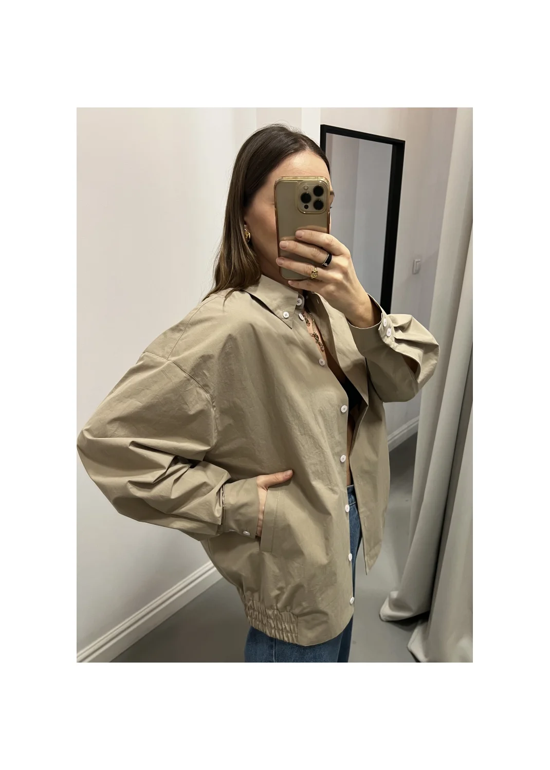 CLOUD shirt taupe - 179785