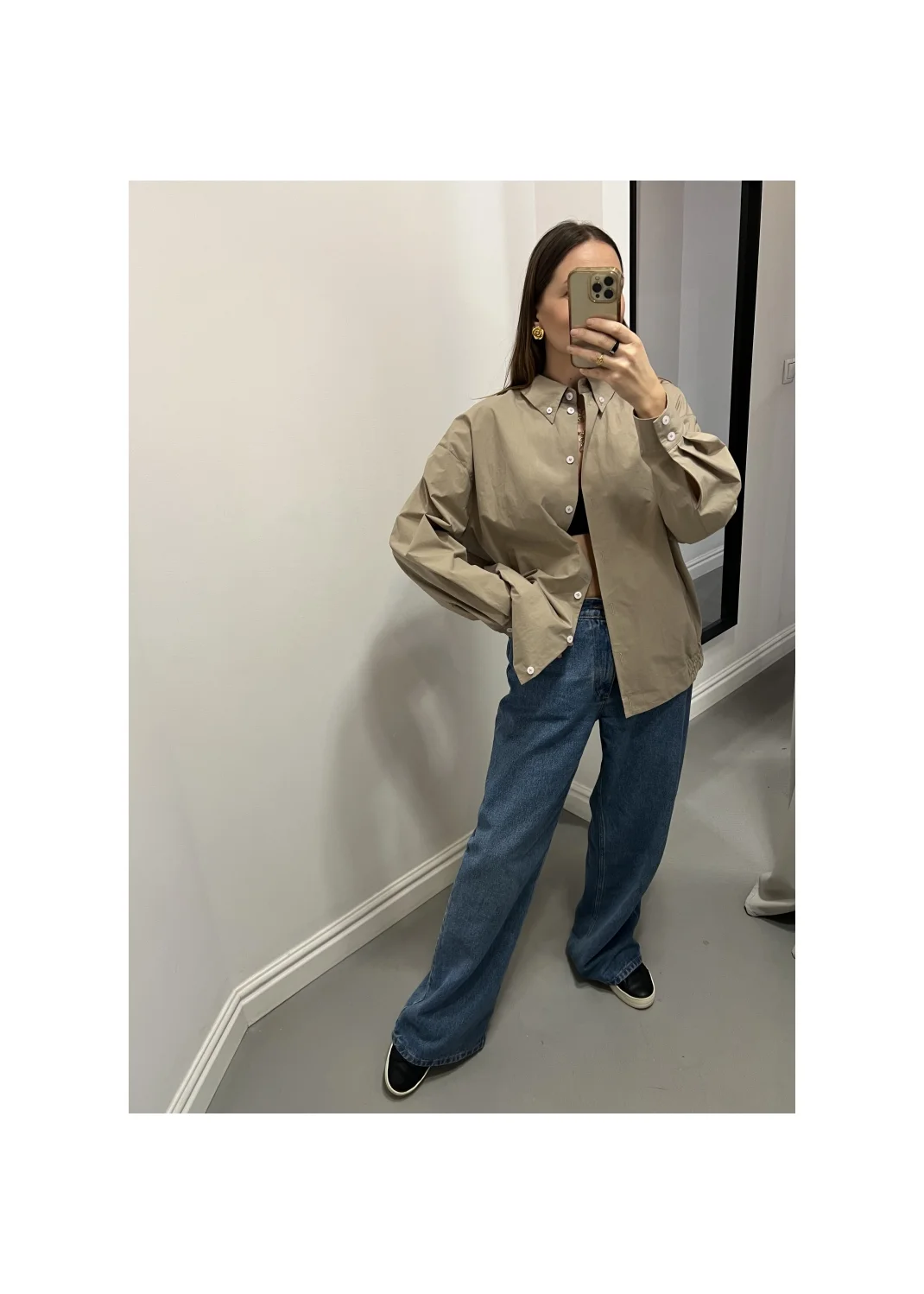 CLOUD shirt taupe - 179786