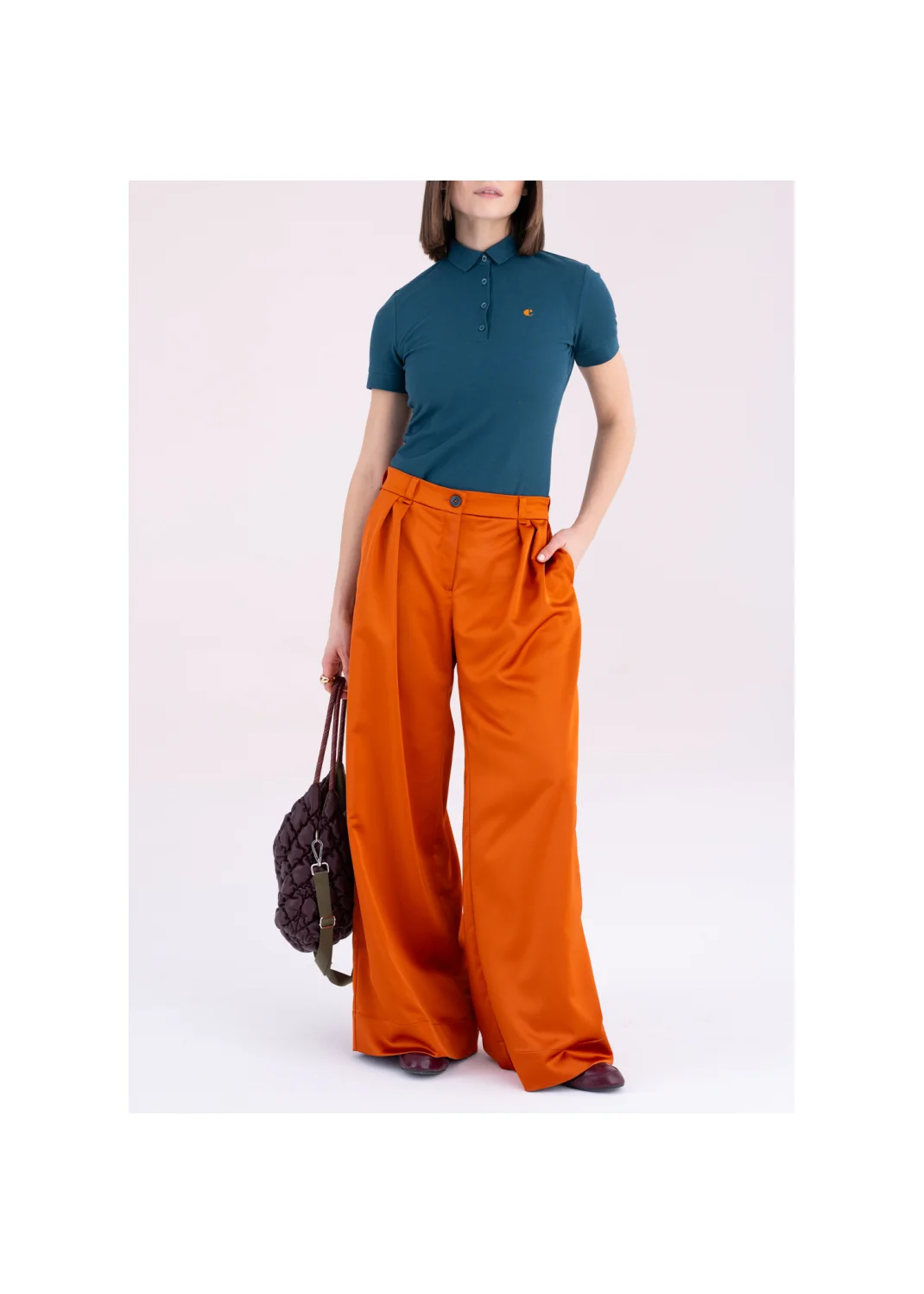 MISTY petrol polo shirt - 180436