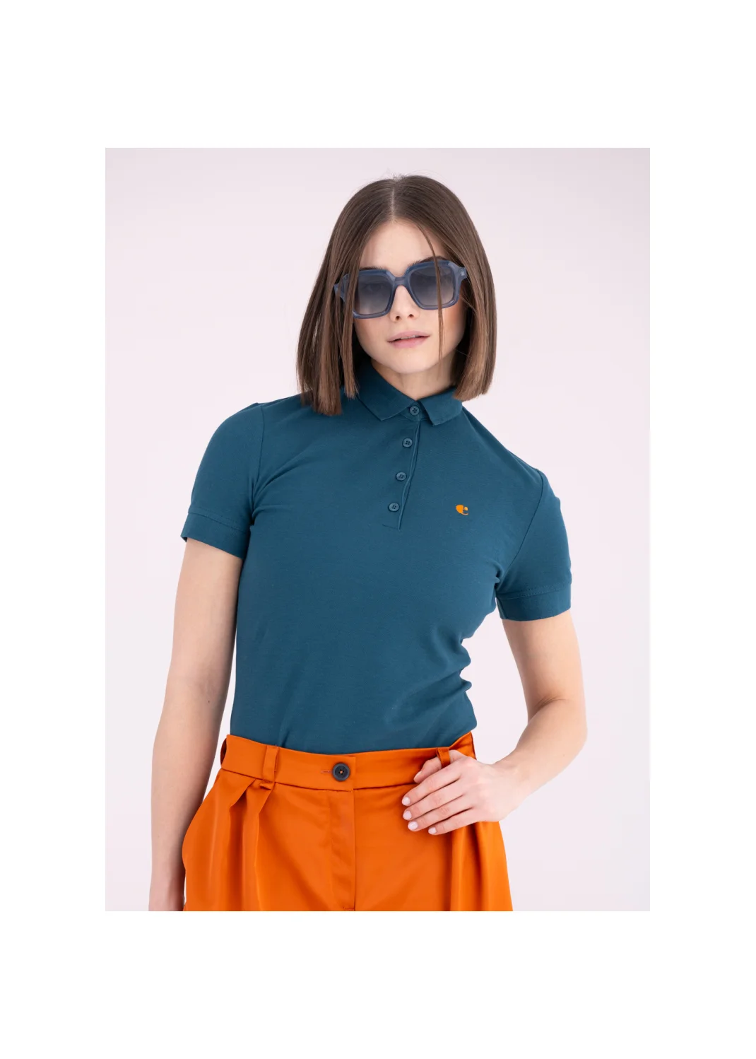 MISTY petrol polo shirt - 180439