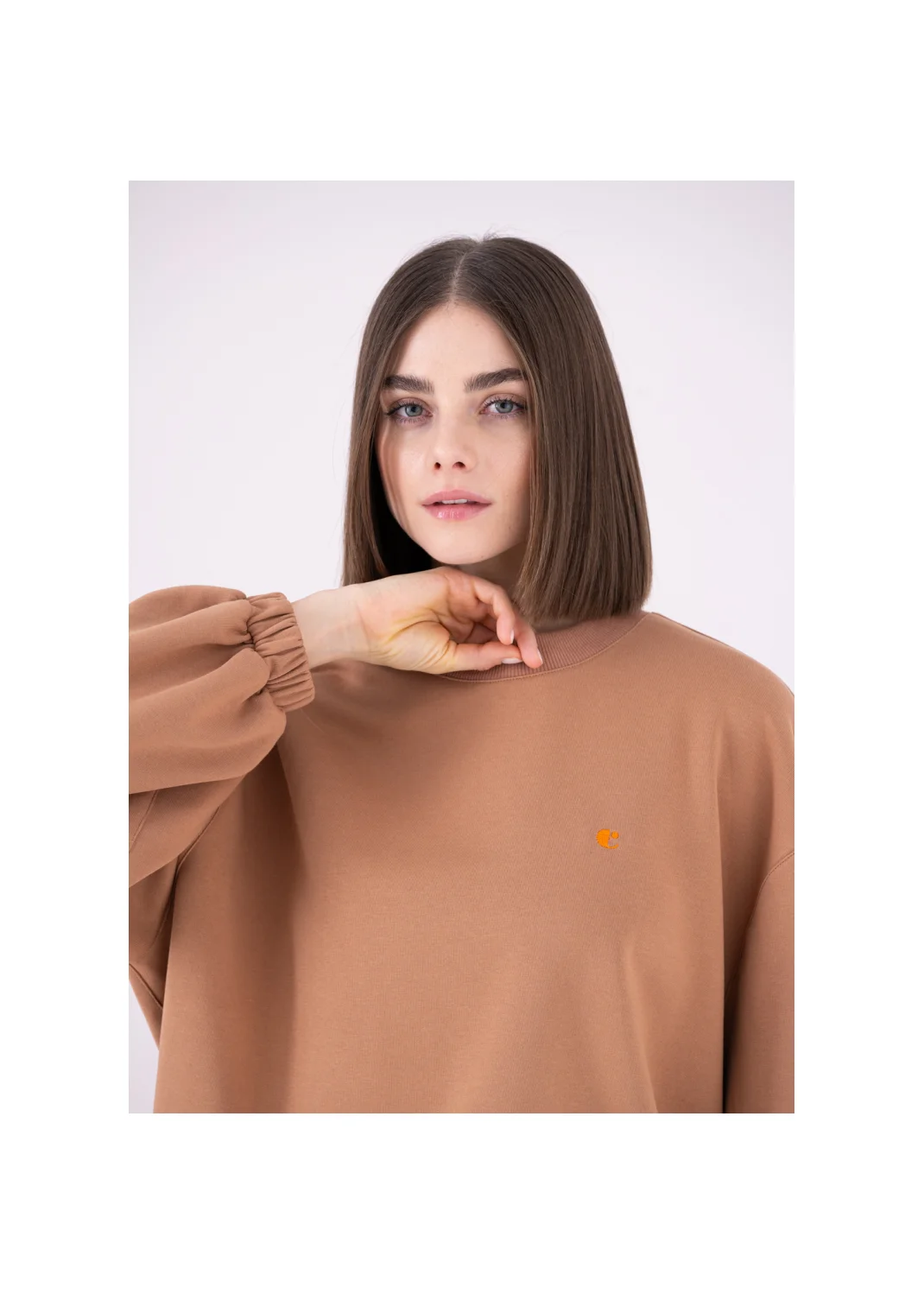 NORDIC camel sweatshirt - 180456
