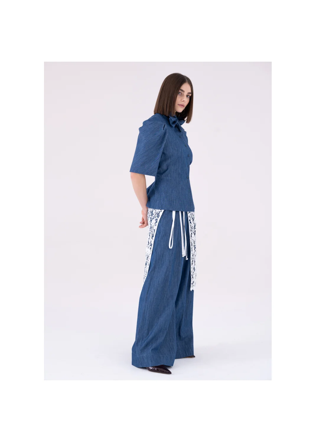 ZINIA jeans blouse - 180505